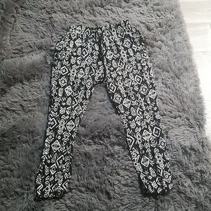 Printed Joggers